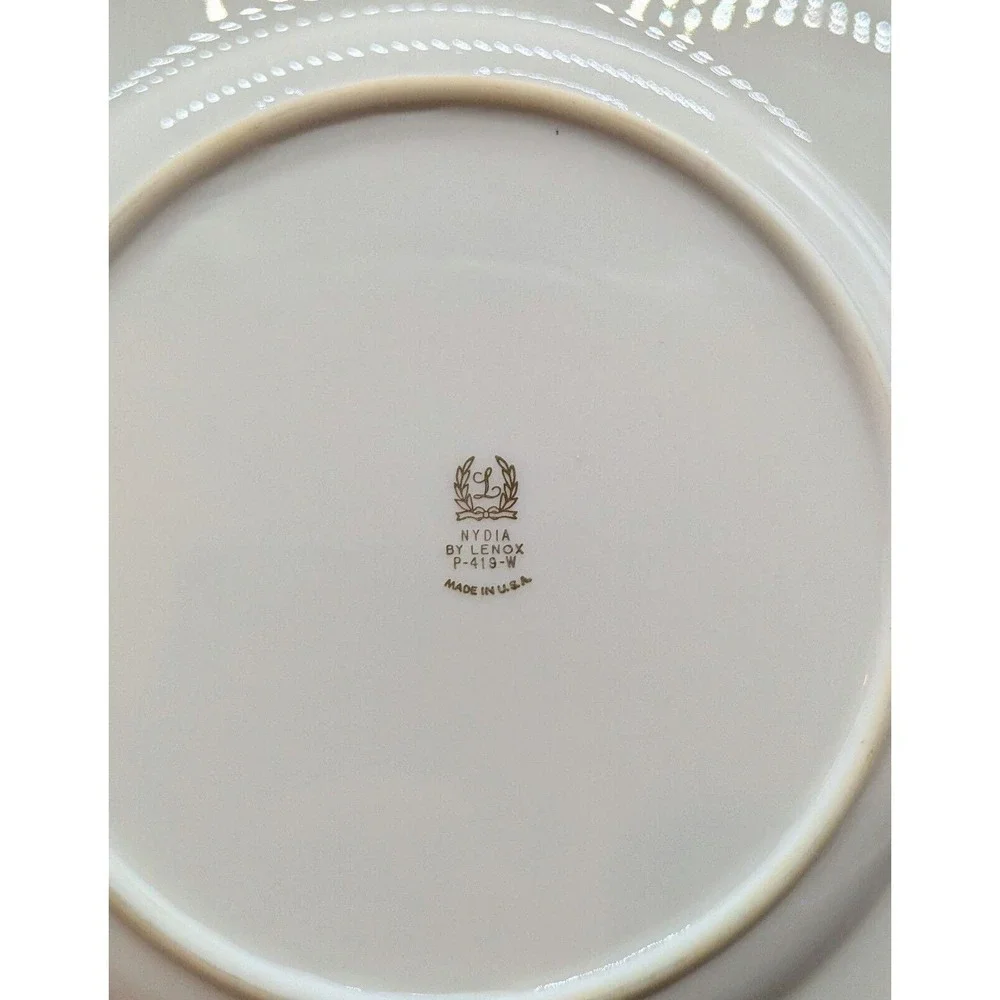 Vintage Set/8 Lenox Nydia 10.5